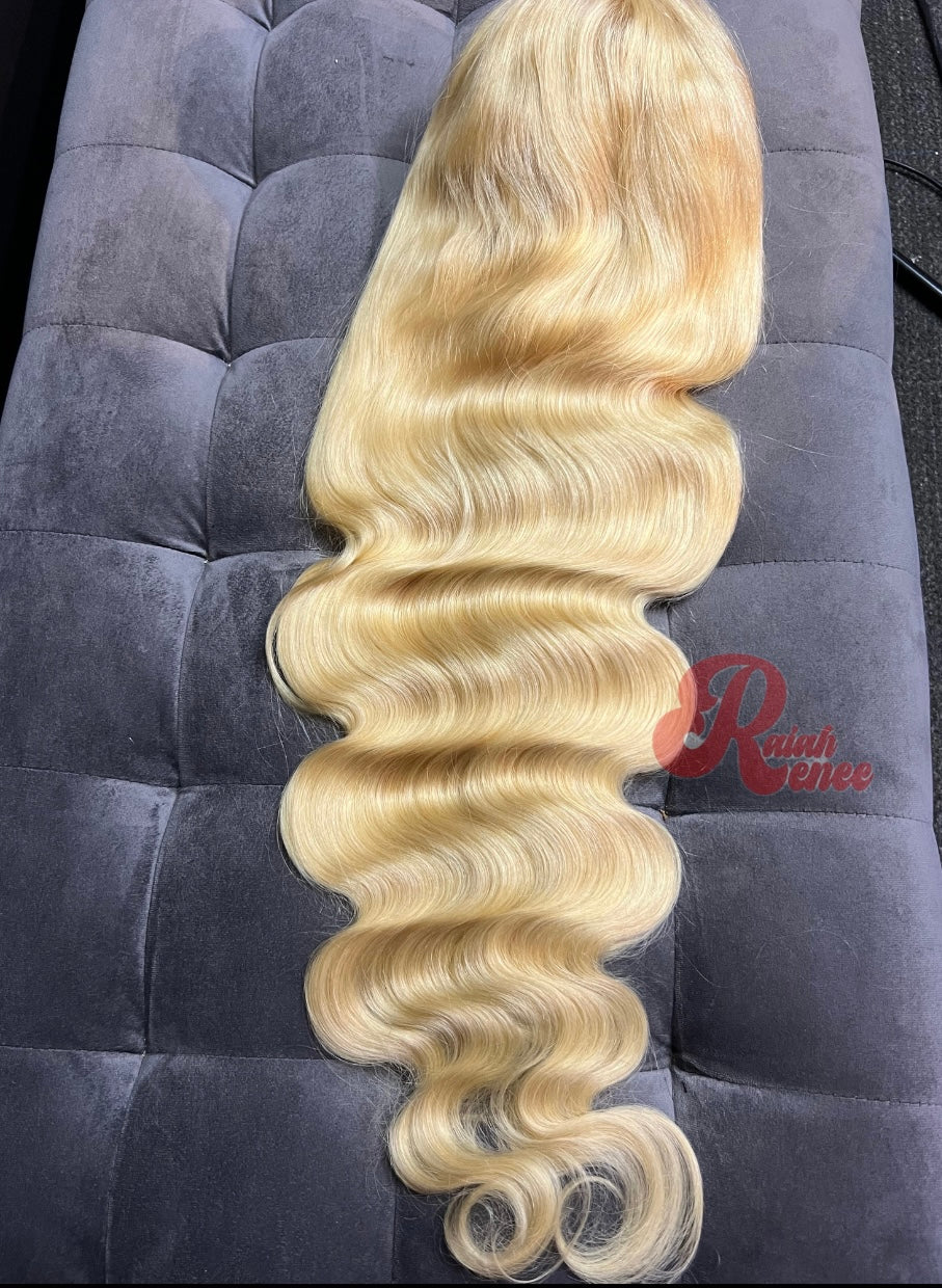 613 Transparent Lace Frontal Wigs